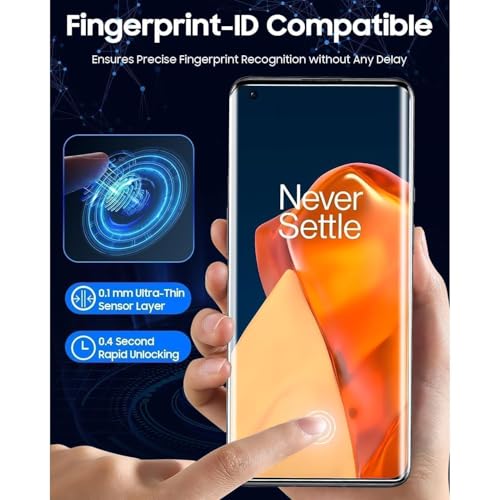 Image of KLJP Advanced HD+ UV Tempered Glass Screen Protector For Motorola edge 70 pro plus (Pack of 2) Full Adhesive UV Curved Screen Protector Case Friendly HD Clarity with installation kit