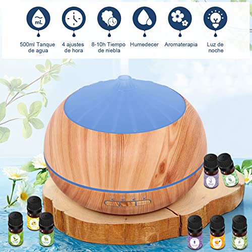 Diffuser Moisturnt Aroma für Duftöle und Luftbefeuchter mit LED