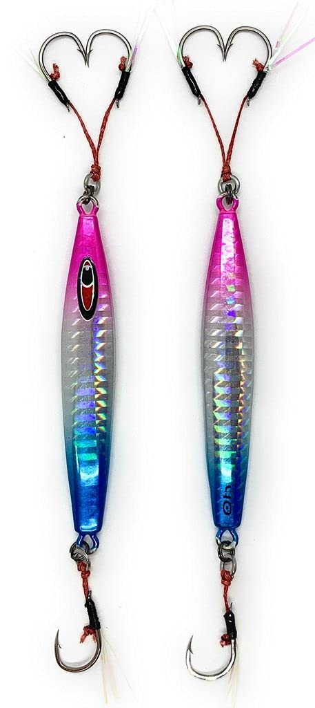 Tiny Abyss Lightweight Metal Jig with Assist Hooks 40g 3"