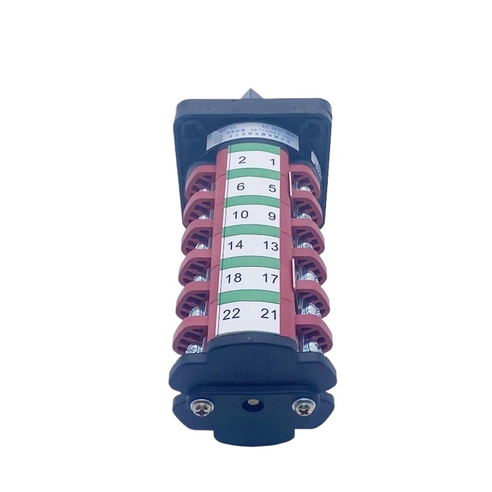 Interruttore for saldatrice Multi-Step 0-3 Posizioni 6 Poli 40 A AC 380 V selettore di trasferimento Manuale Interruttore rotativo