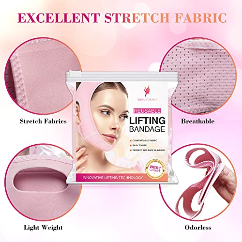 Reusable Double Chin Strap For Women, Chin Up Mask For A Defined Jawline, Chin Strap For Face Lift And Chin Tightening, Like V Shaped Korean Face #TOP4