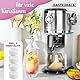 GASTROBACK Slush Maschine für Zuhause, Ice Shaver Machine - Slushy Maker für Frozen Cocktail, Snow Cone, Slusheis, Granita und Crushed / Shaved Ice - Einstellbare Raspelstärke und Einfüllmenge