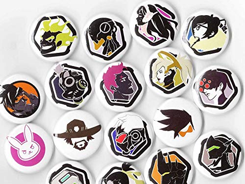 Overwatch Button Pack (6 Random Buttons) 1