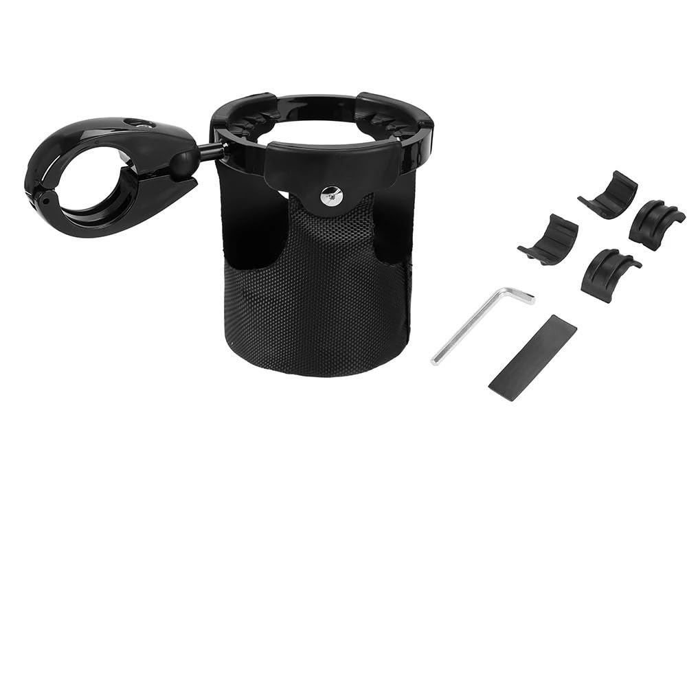Becherhalter Motorrad Universal Motorrad Tasse Halter Lenker Unterstützung Wasser Getränke Flasche Für Motorrad/Fahrrad Zubehör