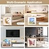RayLineDo®, cornice portafoto in plastica effetto legno, 3D, profonda, espositore per medaglie