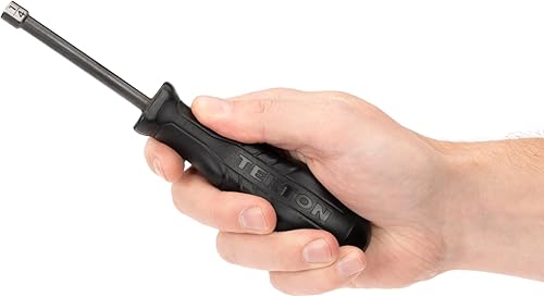 Miniatura 5 de TEKTON Destornillador de tuerca de hoja de óxido negro de alto par de torsión de 14 pulgadas  26863