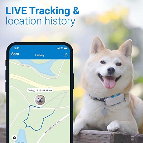 Tractive gps tracker for dogs - waterproof, gps location & smart pet activity tracker, unlimited range, works with any collar (white) 3 Tractive gps tracker for dogs - waterproof, gps location & smart pet activity tracker, unlimited range, works with any collar (white) - image 4