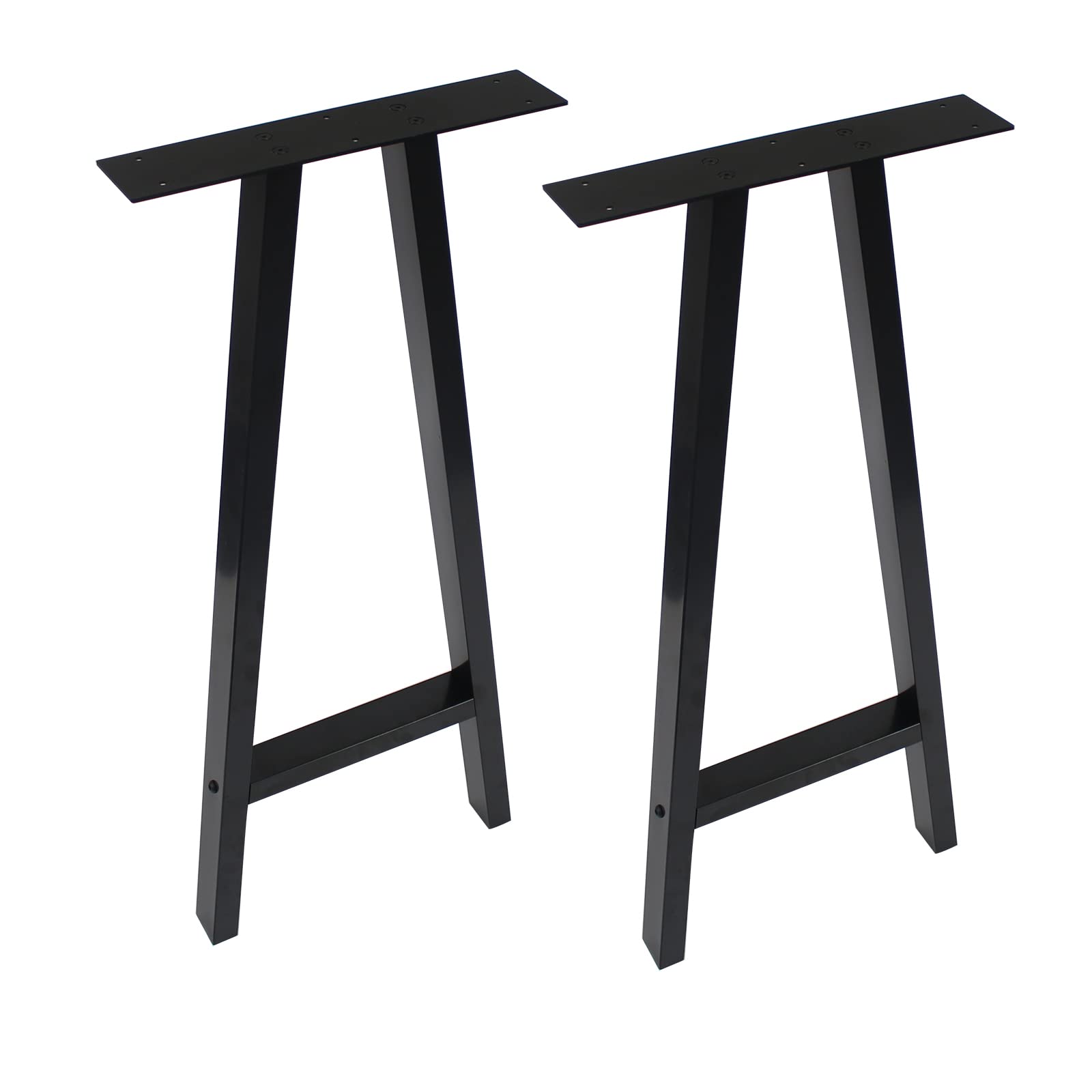 Metal Table Legs 35 Inch Heavy Duty A Shape Metal Desk Legs Set of 2,35
