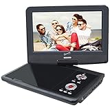 Supersonic SC-259 9” TFT Portable DVD/CD/MP3 Player with TV Tuner, USB and SD Card Slot