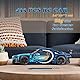 laddutoi RC F1 City Auto ab 12 Jahre kompatibel mit Lego Technic, 433-teiliges 1:16 Blau Modell Mit 2.4G Hz Fernbedienung, Perfektes Geburtstag Geschenk für Kinder ab 10 11 12 13 14 15 Jahren