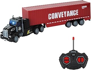 CALEST Remote Control Semi Truck with Trailer, 14