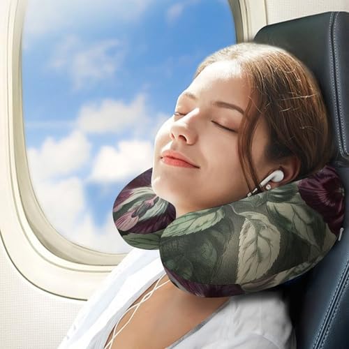 Almohada de viaje espuma viscoelástica tamaño único miniatura 3