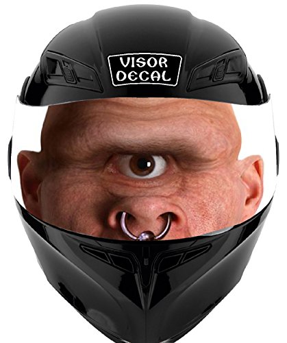 V08 Cyclops Visor Tint Decal Graphic Sticker Helmet Fits: Icon Shoei Bell HJC Scorpion AGV V2