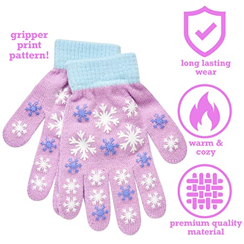 Disney girls Girls Frozen Winter Hat and 2 Pair Gloves Or Mittens (Age 2-7)3