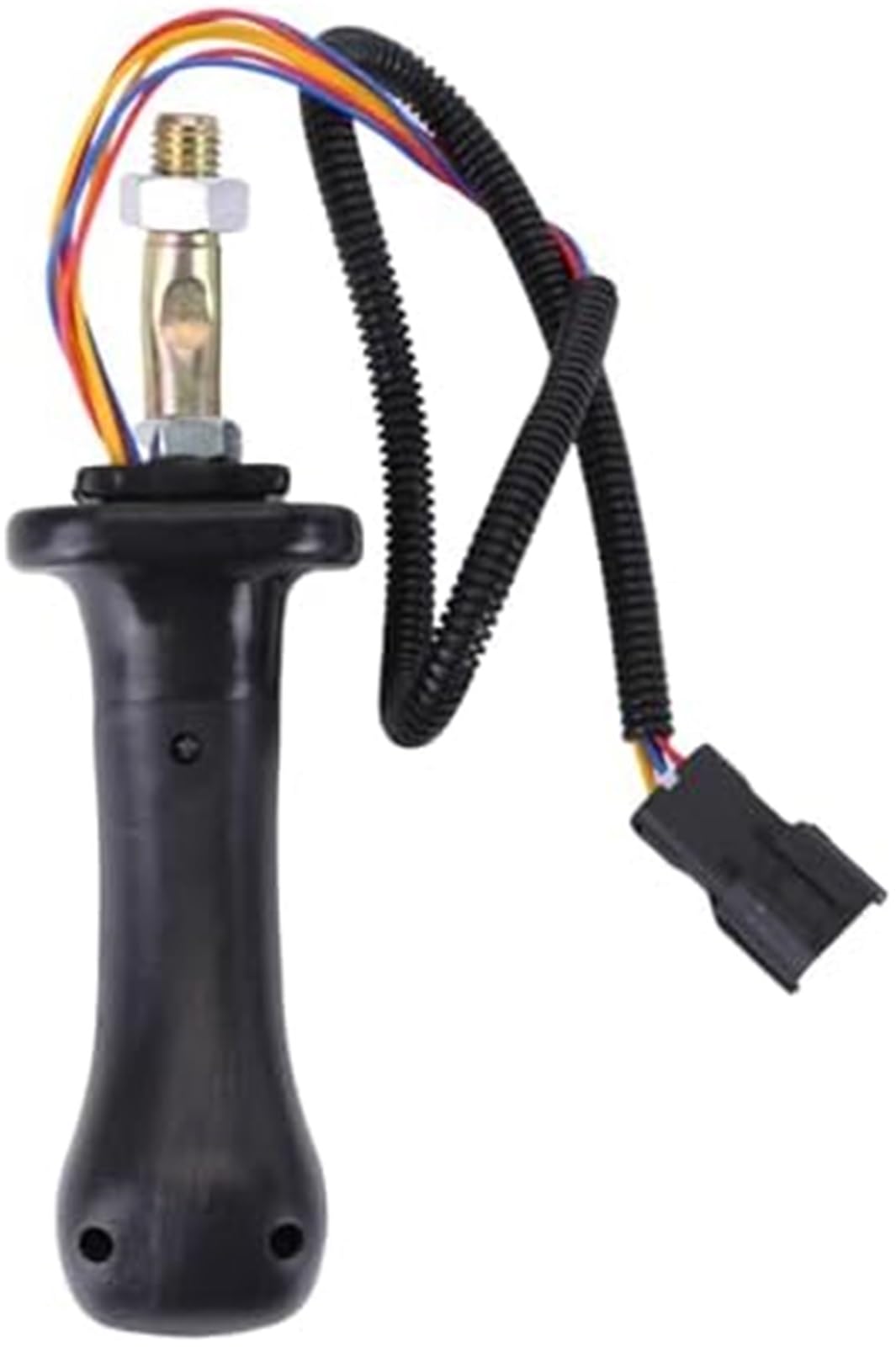Uchwyt joysticka do koparki, 218-6118 Uchwyt joysticka 2 przyciski do koparki, do ładowarki kołowej Caterpillar 216 216B Seria 216B3 226 226B 226B3 Uchwyt joysticka do koparki ze stopu alumini