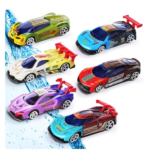 Coches Juguetes Niños 6 Piezas Coche Que Cambia de Color Coches Pequeños Auto...