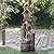 Alpine Corporation 35" Tall Outdoor 3-Tier Birdhouse Water Fountain Yard Art Decor