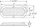 Optronics STL88RCPGP Clear Lens with Red Diodes 6