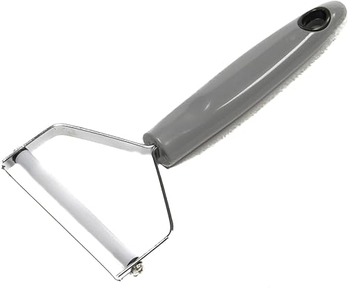 Chef Craft Seleccionar rebanador de queso con mango de plástico, 7 pulgadas de largo 3.5 pulgadas de alambre de acero inoxidable, gris