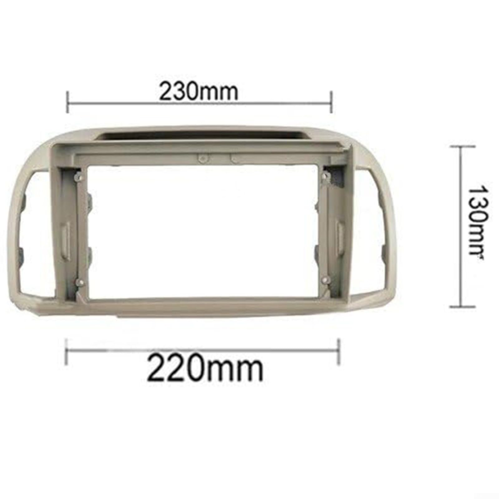 FNERRMEVC Auto per N&issan per March per Micra K12 2002-2010 Auto 2 DIN Radio Fasce Montaggio Dash Cornice Accessori(Solo Cornice FNERRMEVC Auto per N&issan per March per Micra K12 2002-2010 Auto 2 DIN Radio Fasce Montaggio Dash Cornice Accessori(Solo Cornice