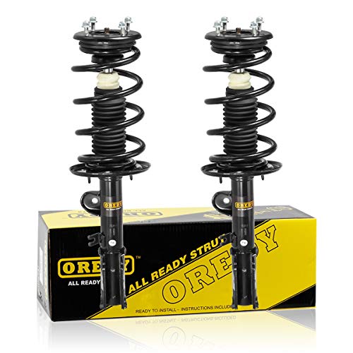OREDY Front Struts W/Coil Spring Replacement for 2013-2019 Ford Explorer FWD 172730 172729