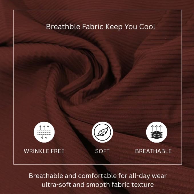 Image of GRECIILOOKS Men's Formal Button Down Shirt - Slim Fit Polycotton Shirt's for Men | Textured Full Sleeve| Business & Meeting Ready (Available in Plus Size)