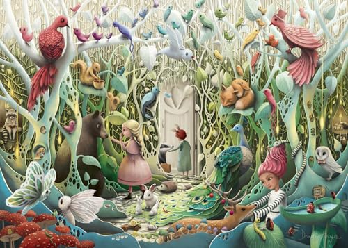Ravensburger - Puzzle 1000 pièces - Le Jardin Secret