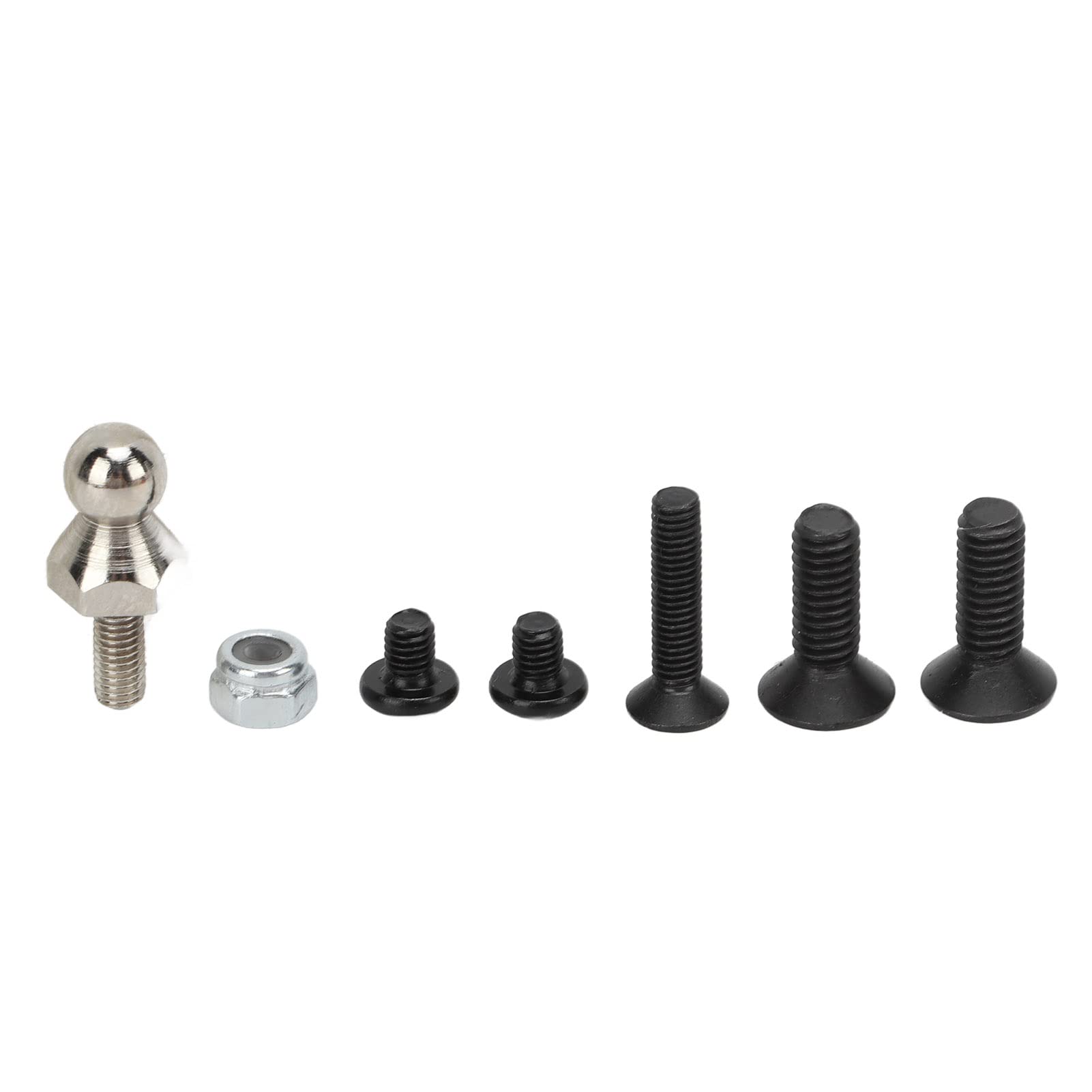 Parachoques de montaje trasero RC, parachoques trasero de aleación de aluminio, piezas mejoradas, accesorios para Axial SCX6 1/6, coche trepador de control remoto (Negra)