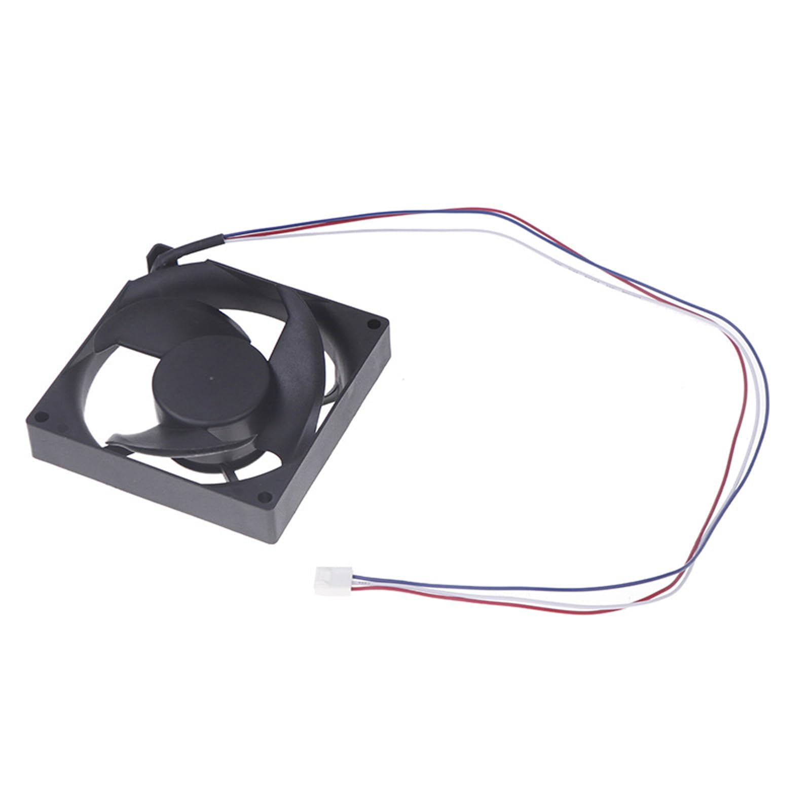 Cooling Fan Replacement Part HH0004962A 12.5cm Black Cable Connector Fan for Refrigerator and Freezer Air Circulation Fridge Cooling