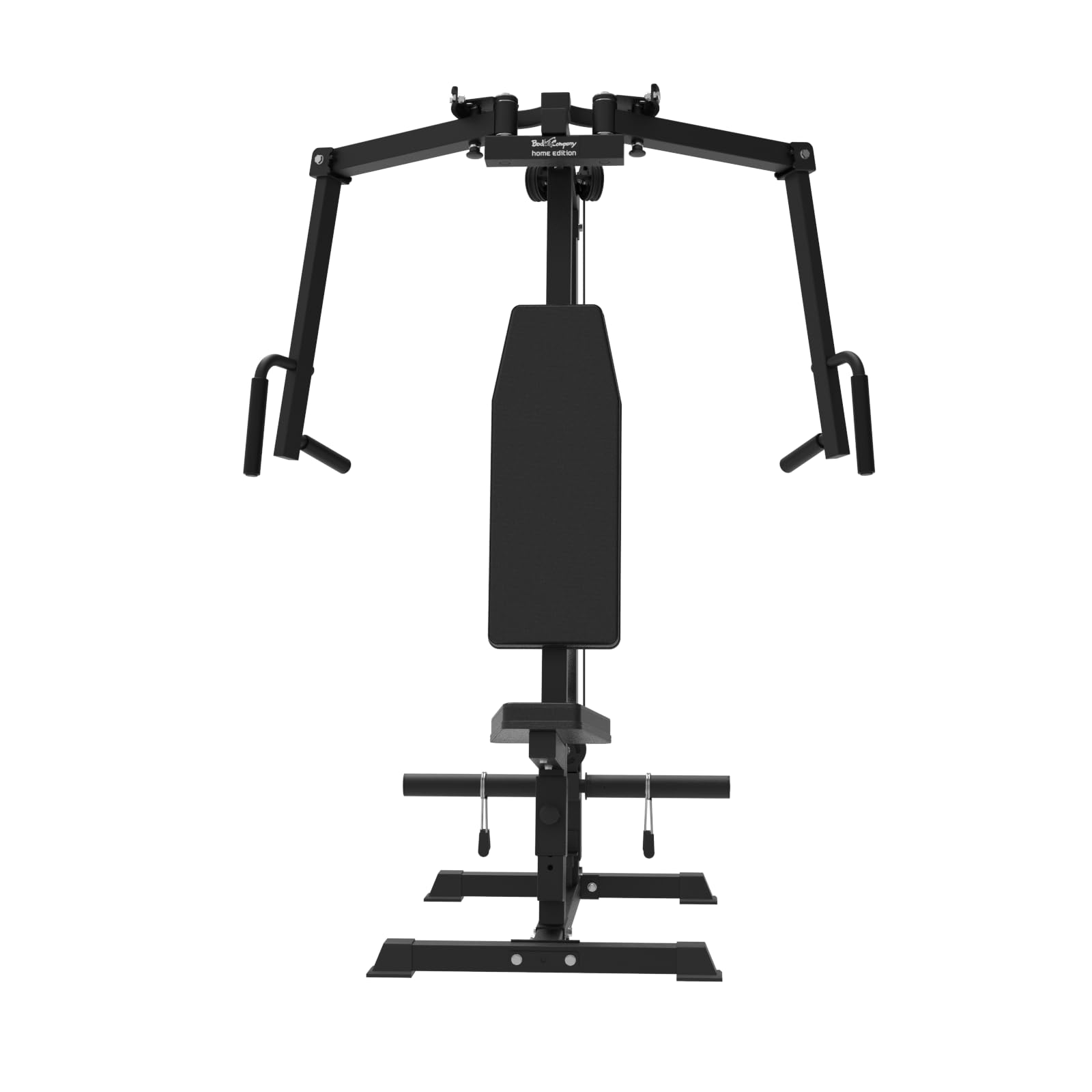 Bad Company Butterfly Trainer I Fitnessgeräte für Zuhause Muskelaufbau Brust kompatibel mit Hantelscheiben 30 mm und 50 mm I Brusttrainer Fitness Kraftstation für Zuhause I BCA-144