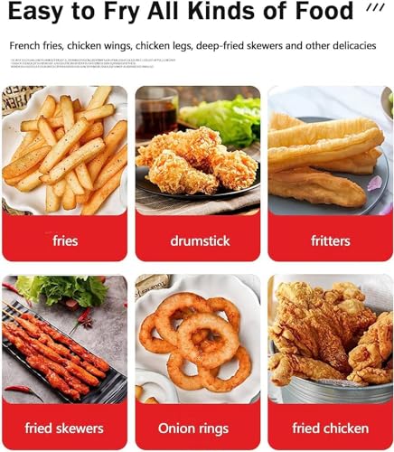 Gas-Fritteuse, Edelstahl-Aufsatz-Gasfritteuse, kommerzielle LPG-Gas-Fritteuse, Propan, LPG-Öl, Brattopf, Küche, Frittiermaschine, Snack-Fritteuse für Pommes Frites, Restaurantküche – Bild 8