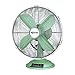 Termozeta Ventilatore da tavolo in metallo verde vintage 30cm 35W