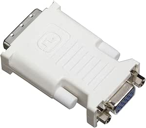 Adaptateur DVI-I (mâle) Vers VGA (femelle) - Pour Connecter Une Carte Graphique DVI à Un écran/moniteur VGA