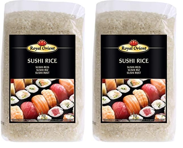 ROYAL ORIENT - Arroz para sushi (Paquete de 2)