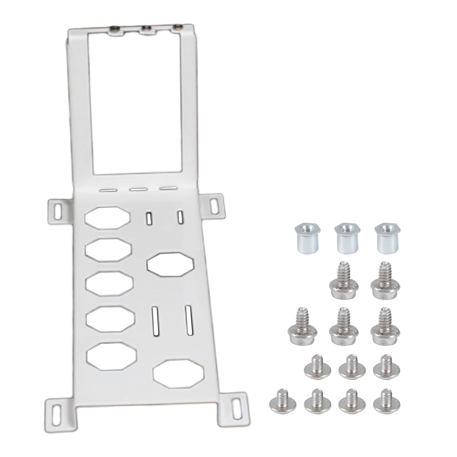 Metal GPU Vertical Bracket for Case Fan Mounts Enhances with Reinforced Sag-Resistant Structure Vertical GPU Mount Bracket