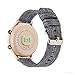 YOOSIDE for Ticwatch C2 Watch Bands,18mm Quick Release Woven Nylon Comfortable Replacement Watch Band Strap for Ticwatch C2 Rose Gold,Fossil Q Venture gen4/gen3 (Grey)
