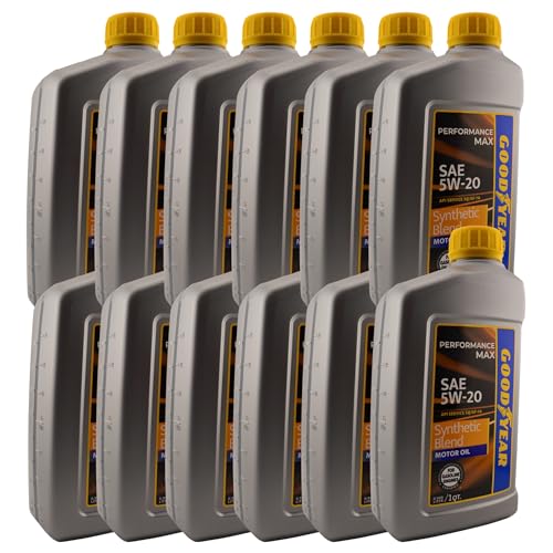 Aceite Motor Mezcla Sintética SAE 5W-20 Goodyear 1 Qt (Pack 12) miniatura 1