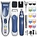 Wahl Colour Pro Cordless 3‑in‑1 Hair Cutting Kit - Rechargeable Hair Clipper with Colour‑Coded Combs, Battery Trimmer & Nose/Ear Hair Remover, 60‑Min Cordless Use