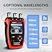 NOYAFA NF-919 Optical Power Meter, 3 in 1 Fiber Optic Cable Tester with Light Source Function &10KM Visual Fault Locator (OPM/VFL/SL), Rechargeable FC/SC/ST Fiber Optic Tools
