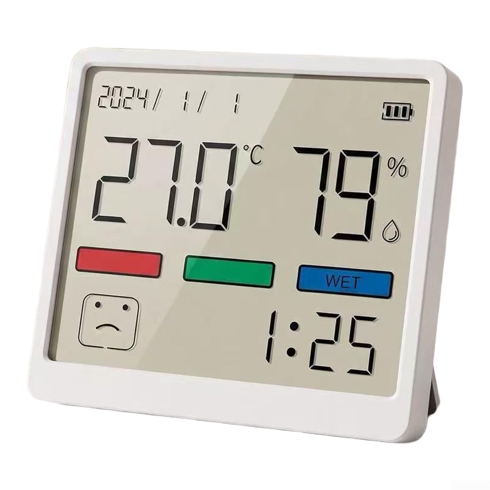 Monitor Temperatura Humedad para preciso Función Memoria Monitor