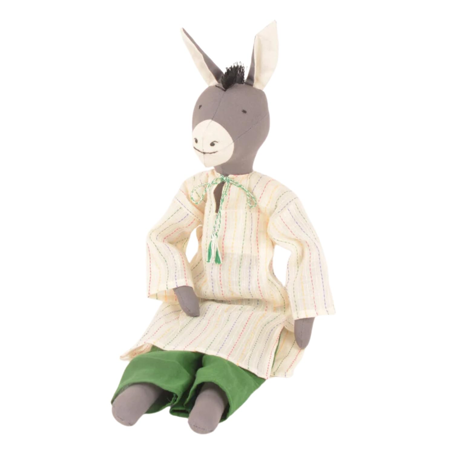 SilaiWali Zizou The Donkey - Humble and Kind Animal Doll | Soft Plush Toy | Perfect for Kids & Collectors