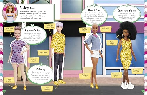 ULT STICKER COLL BARBIE DRESS UP (Barbie Sticker Books)