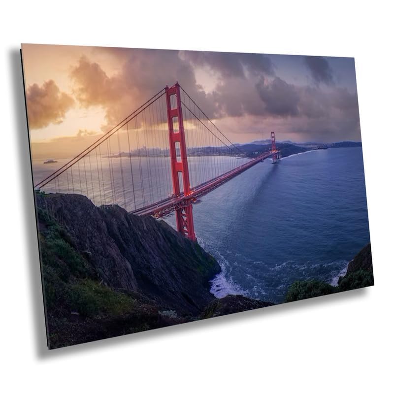 Golden Gate Bridge Sunrise, San Francisco Bay Bridge, San Francisco Photography, San Francisco Sunrise Print, California Nature View Photo