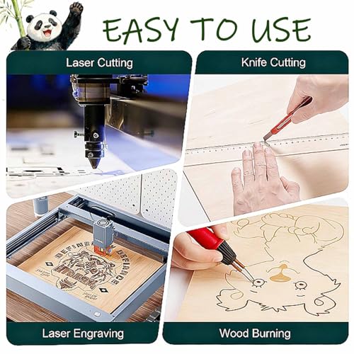 50 Stück unlackierte Holzstücke, quadratisch, blanko, Naturscheiben, Holzquadrate Ausschnitte, Holz zum Basteln, Malen, Untersetzer, Brandmalerei, Kunst, Färben, Brennen, Weihnachten, Heimdekoration