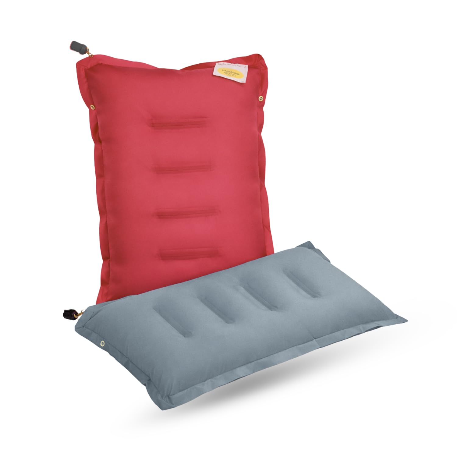 ACE Portable Air Travel Pillow & Comfortable Sleeping Pillow for Travel, Flights, Camping & Outdoor Use (Maroon/Gray)-image-6