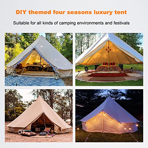 Carpa Yurt Extra Grande para 6-8 Personas 4 Estaciones miniatura 4