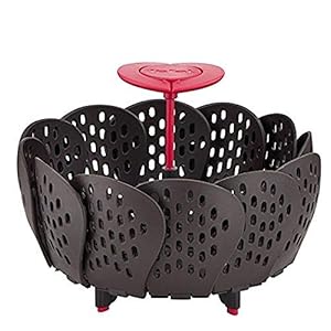 Tefal Ingenio K20716 kookinzet | Groenten zachtjes stomen | Grote capaciteit | Kunststof | Zwart, 26 x 15,2 x 9,3 cm