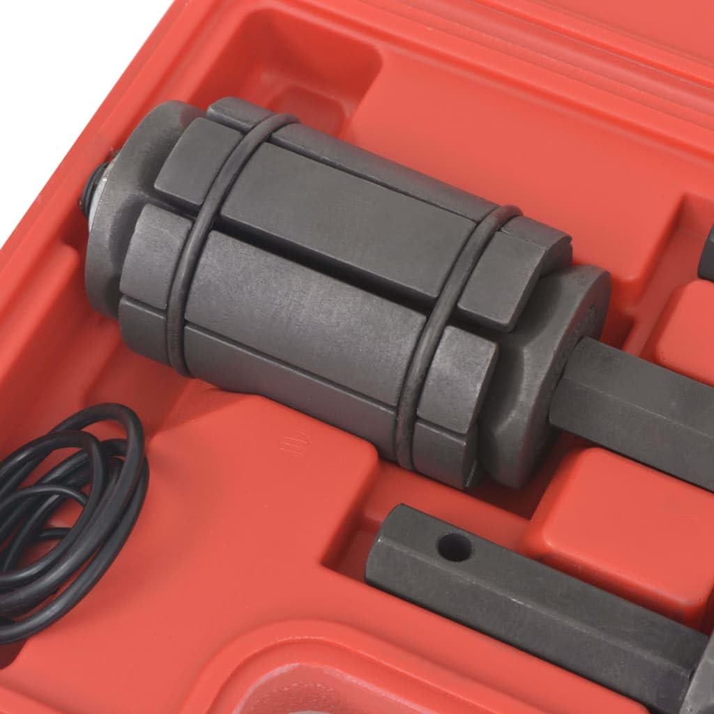Ekspander rury wydechowej ze stali kutej matrycowej 2-1/8 do 3-1/2", zestaw narzędzi warsztatowych do naprawy samochodu, motocykla, montażu, konserwacji z przenośną walizką