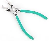 Vista 11 de Alicates rojos Alicates de corte diagonal multipropósito cortadores de alambre para coche, retenedor de empuje para automóvil, clip de remache