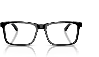 Emporio Armani mens Ea3227 Square Prescription Eyewear Frames
